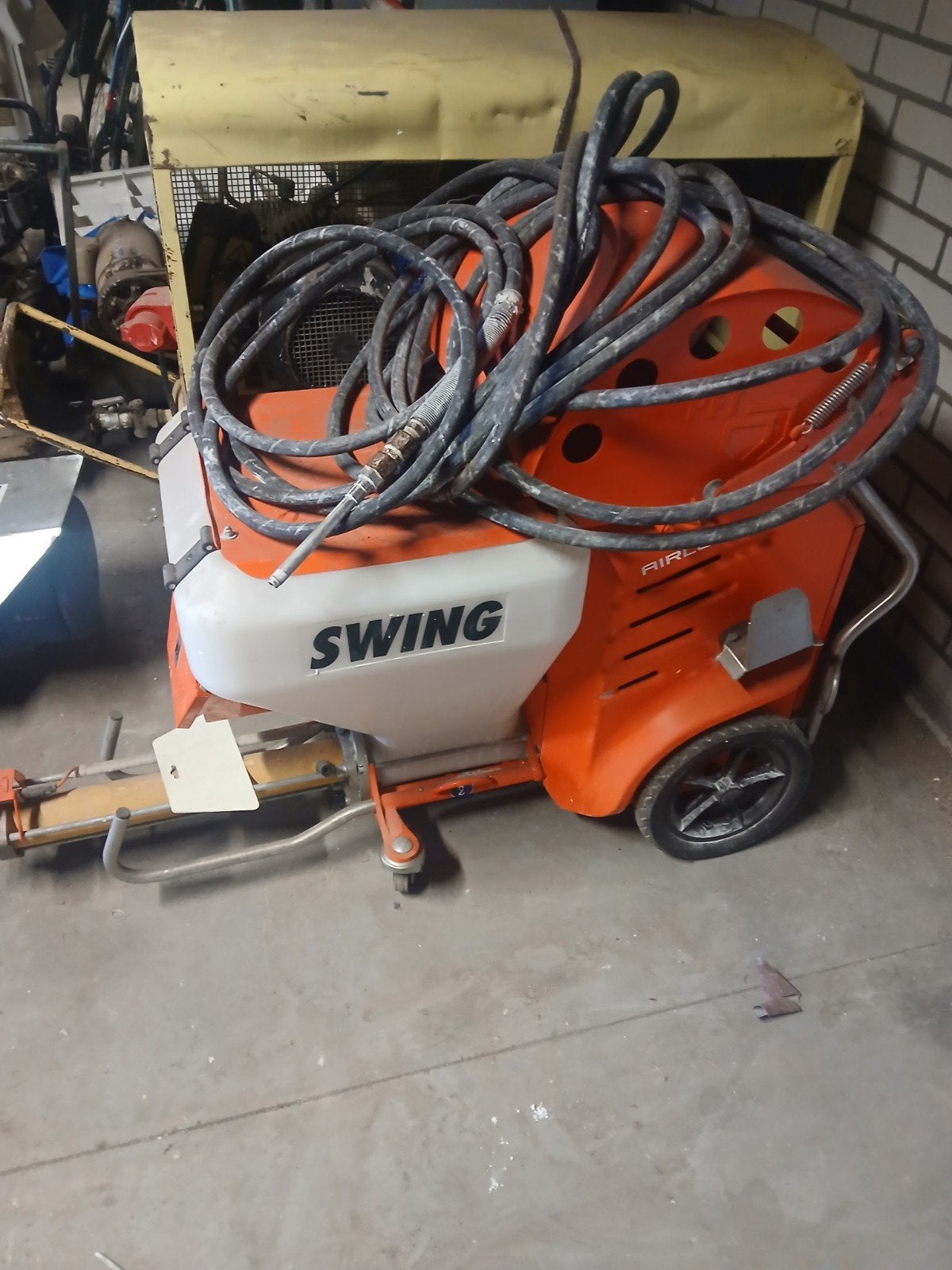 pft swing dunpleister machine zgan, Doe-het-zelf en Verbouw, Gereedschap | Overige machines, Ophalen, Zo goed als nieuw