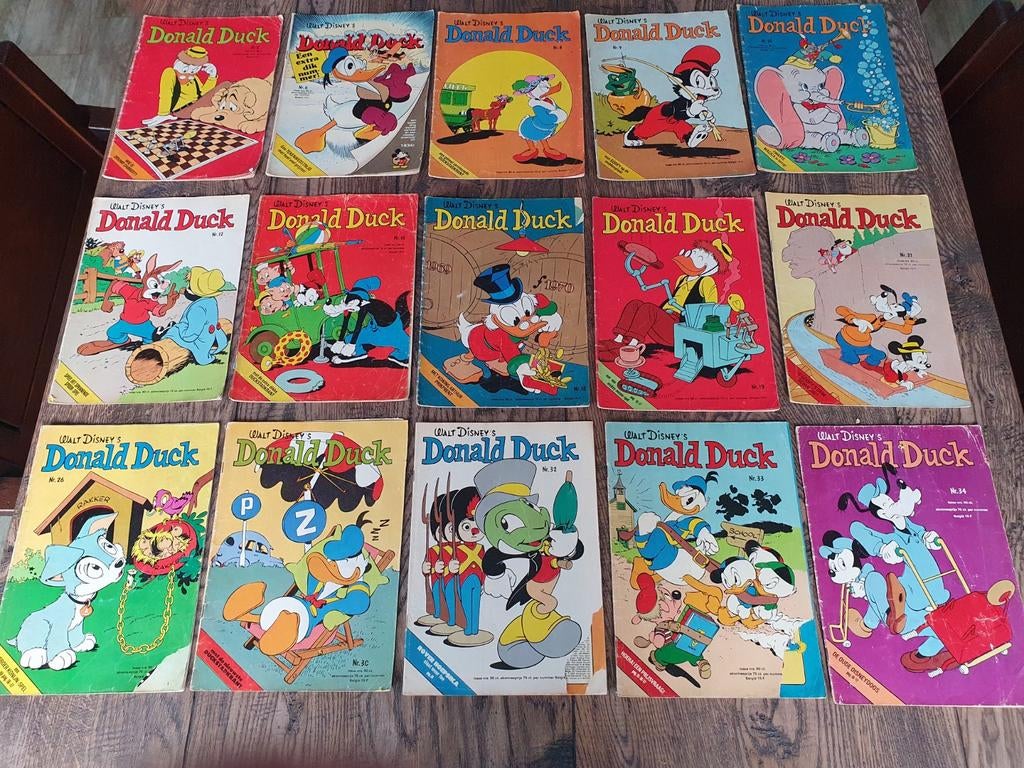 Donald Duck, Meerdere comics, Ophalen of Verzenden, Gelezen, Europa