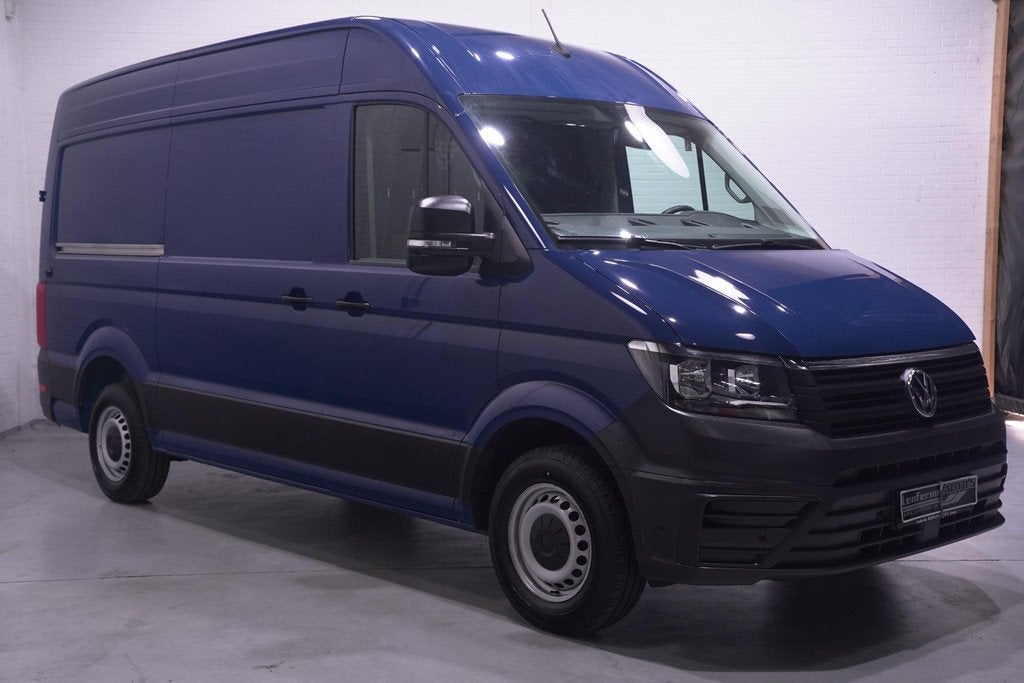 Volkswagen Crafter 2.0 TDI L3H3 Airco, Apple Carplay, Slecht, Auto's, Voorwielaandrijving, Stof, Gebruikt, 4 cilinders