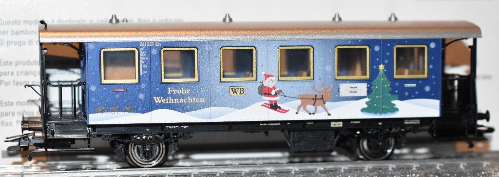Märklin 48421 Kerstwagon HO 2021 Nog 130 dagen tot Kerst, Wisselstroom, Ophalen of Verzenden, Märklin, Nieuw