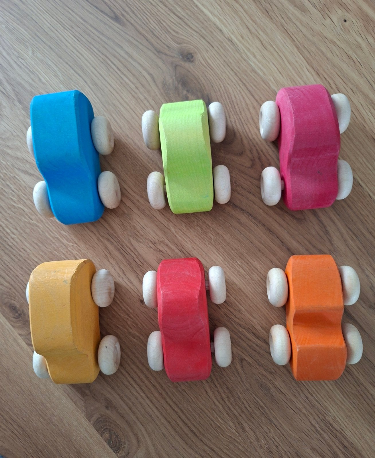 Grimm's houten auto's, Kinderen en Baby's, Speelgoed | Houten speelgoed, Ophalen of Verzenden