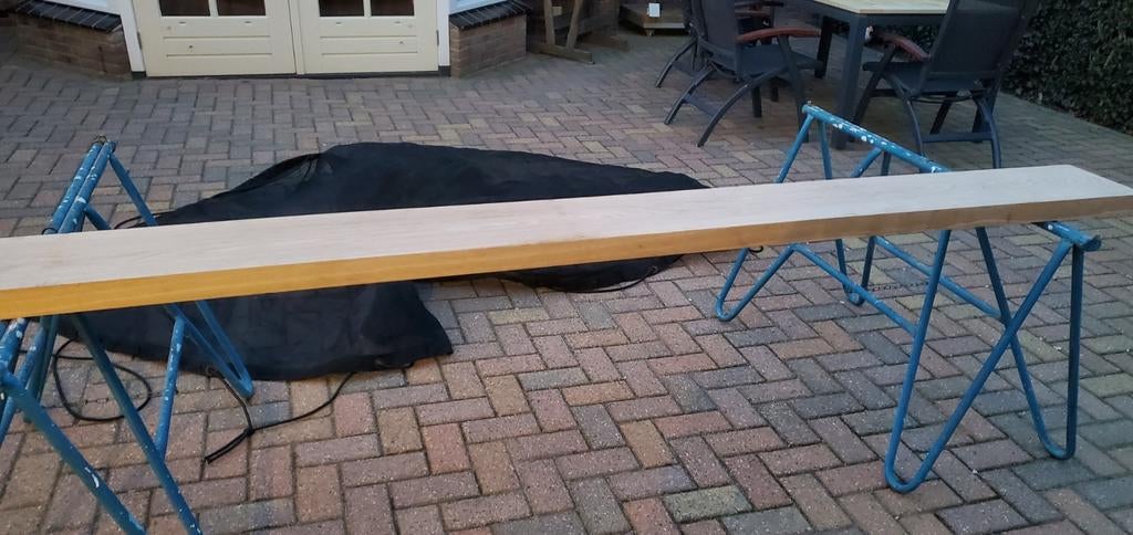 Eiken balk, Ophalen, Eiken, 50 mm of meer, Balk