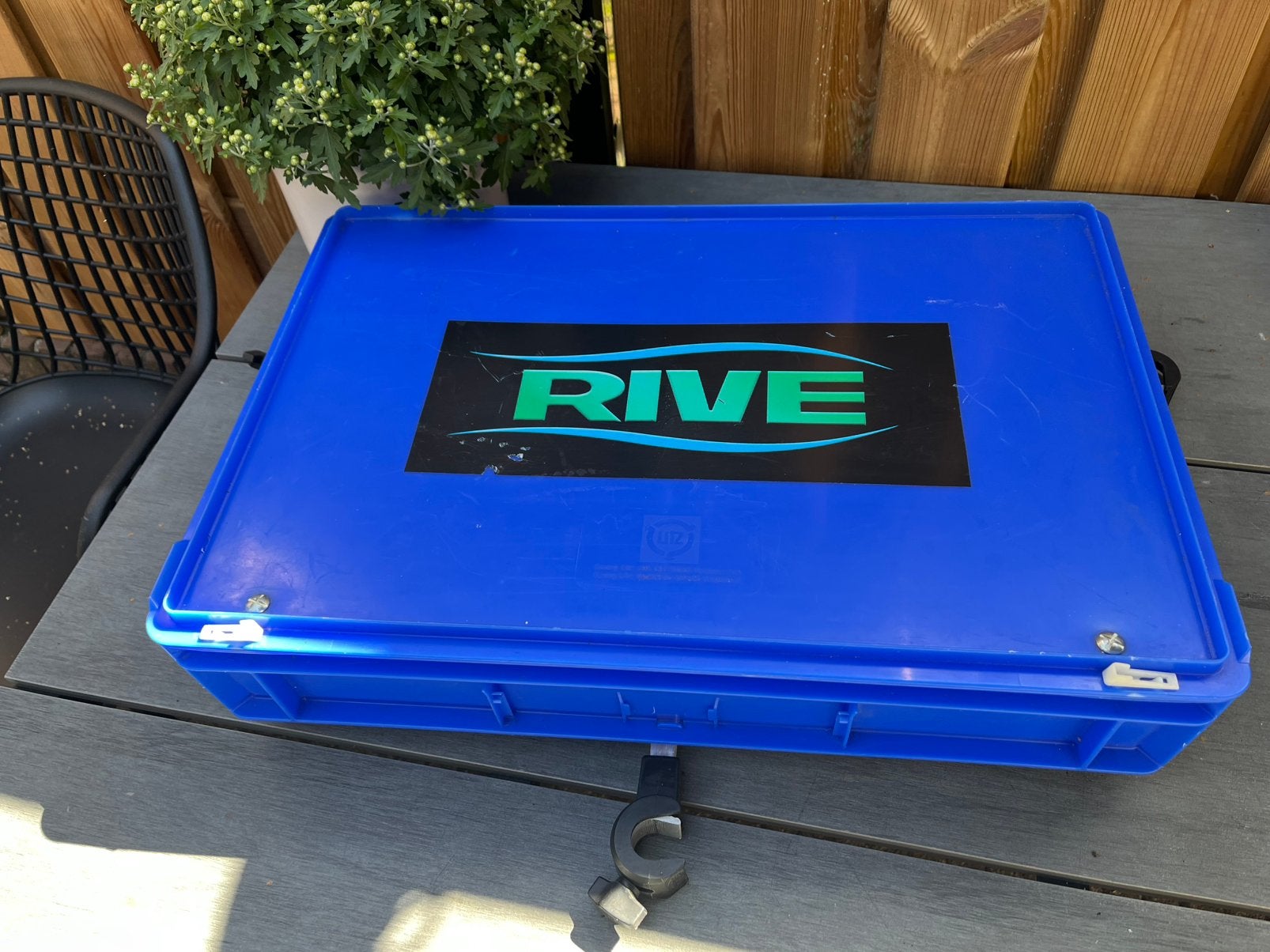 Originele Rive aasbak D25 met deksel, Ophalen of Verzenden, Zo goed als nieuw, Koffer of Tas