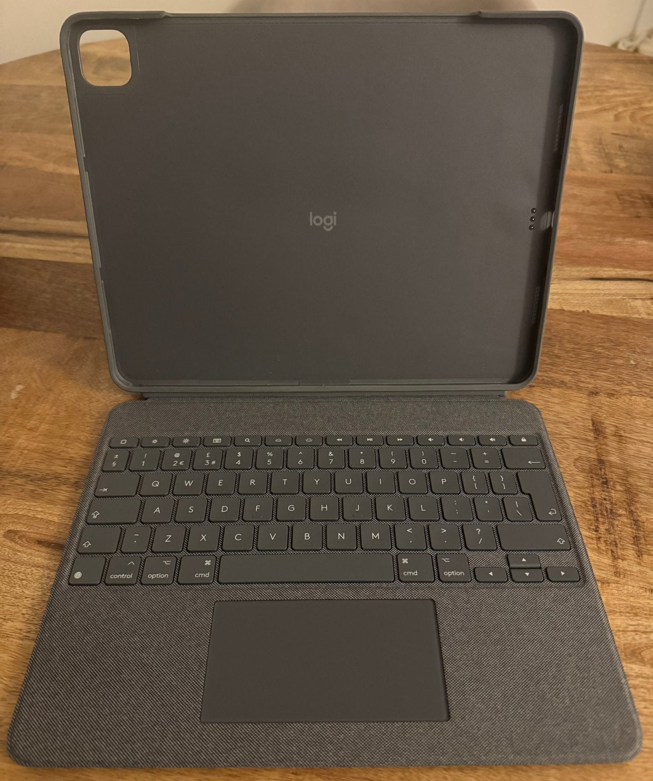Logitech Combo Touch Keyboard Case voor iPad Pro 12.9 Inch, Computers en Software, 12,9, Ophalen of Verzenden, Zo goed als nieuw