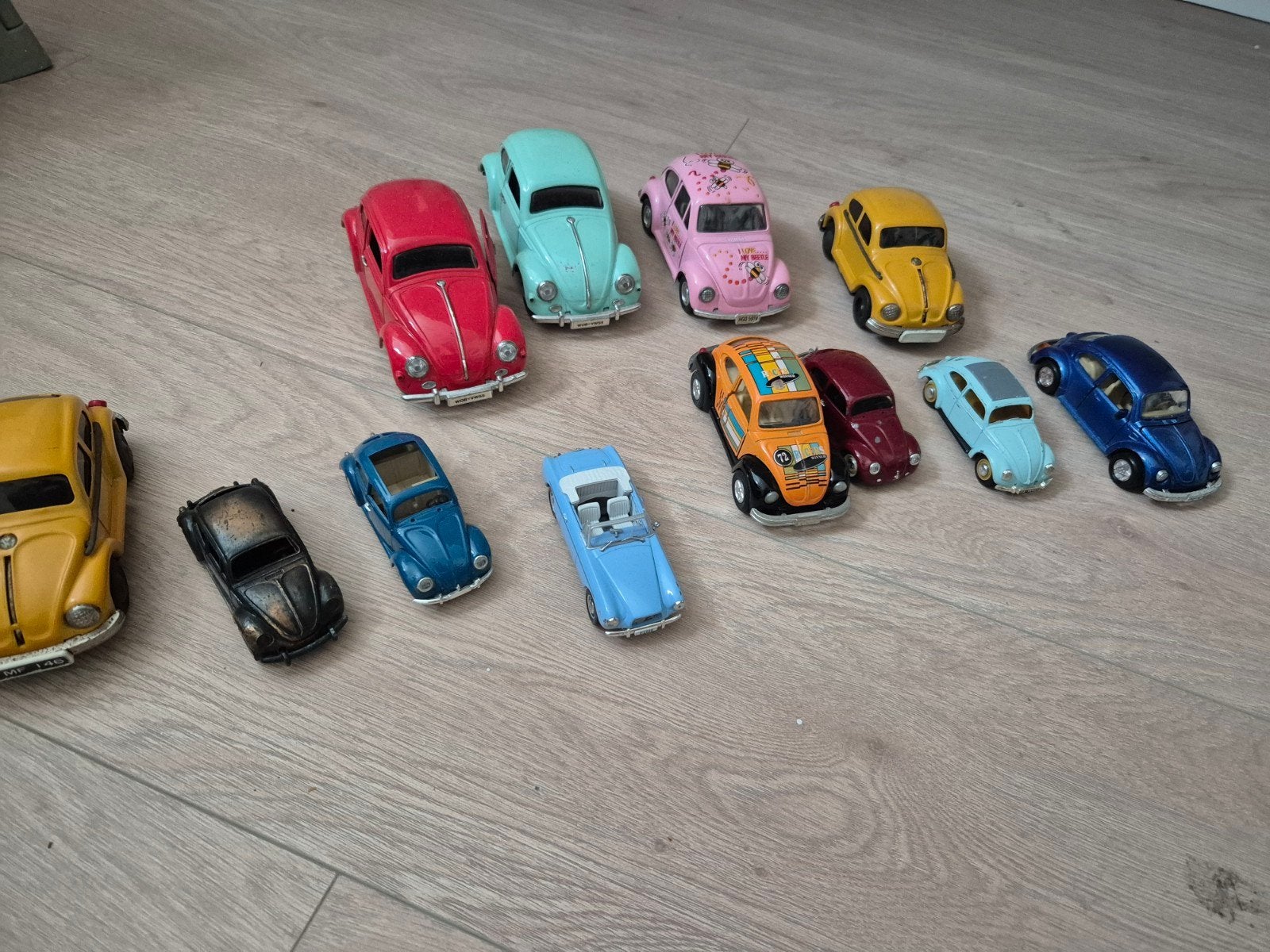 Verzameling van diverse Kever modelauto's, Kinderen en Baby's, Speelgoed | Speelgoedvoertuigen, Ophalen, Gebruikt