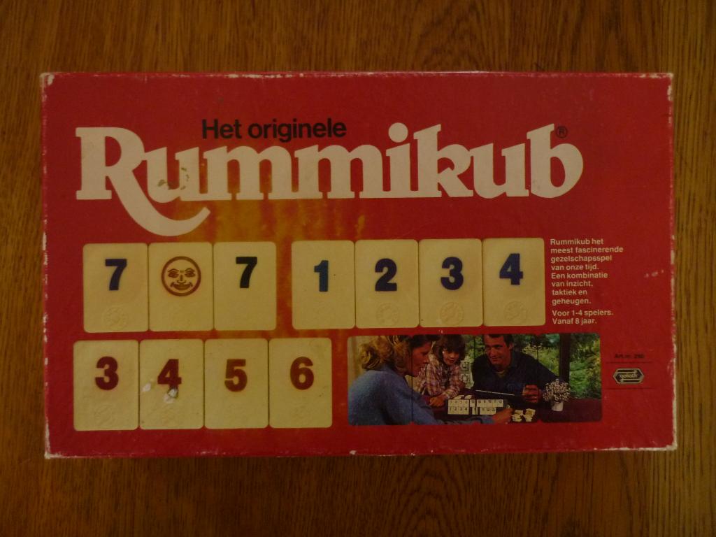 Rummikub spel Goliath mini, Hobby en Vrije tijd, Gezelschapsspellen | Overige, Ophalen of Verzenden, Gebruikt, Gollath