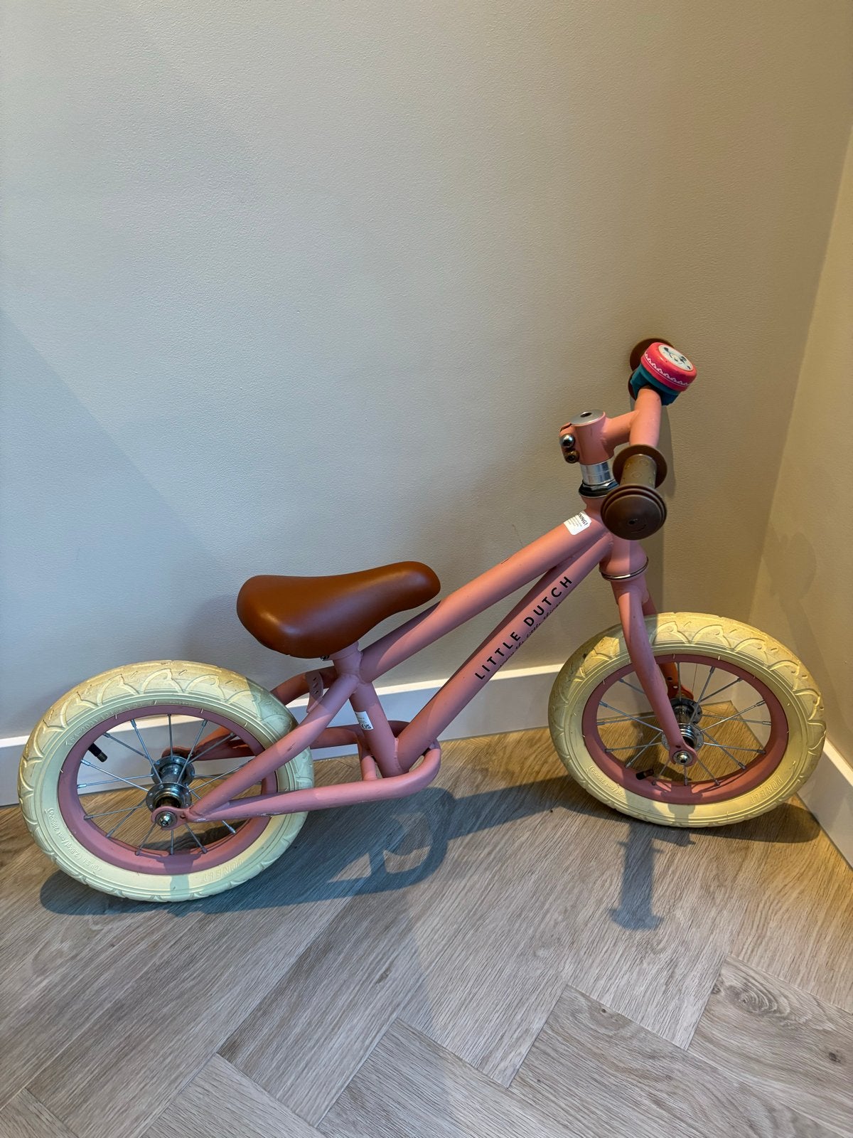 Little Dutch loopfiets roze, Ophalen, Gebruikt, Loopfiets