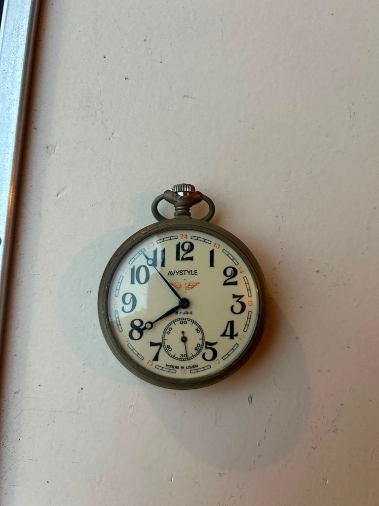 pocketwatch, Overige merken, Zakhorloge, Staal, Ophalen of Verzenden