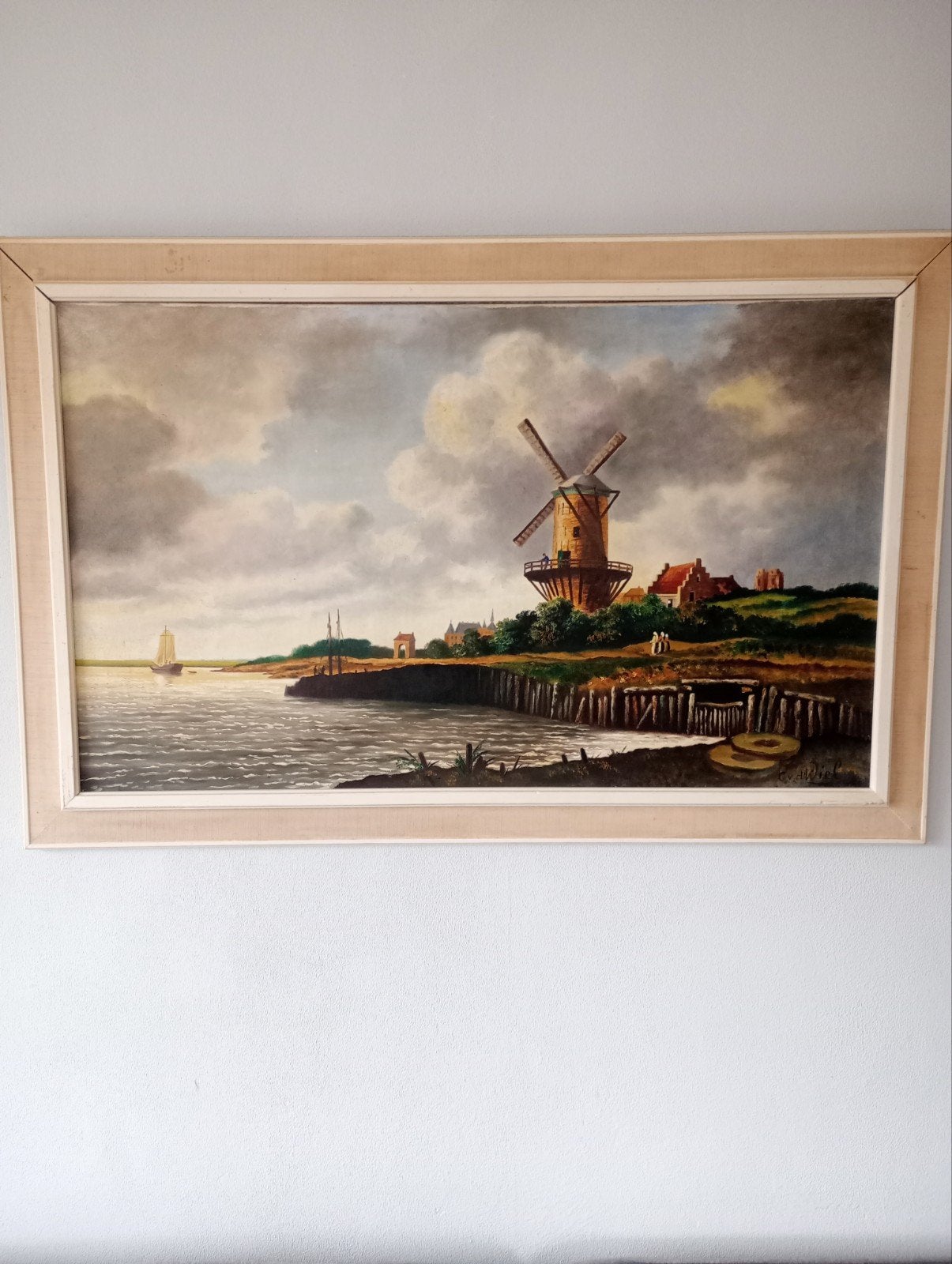 de molen van wijk, Antiek en Kunst, Ophalen