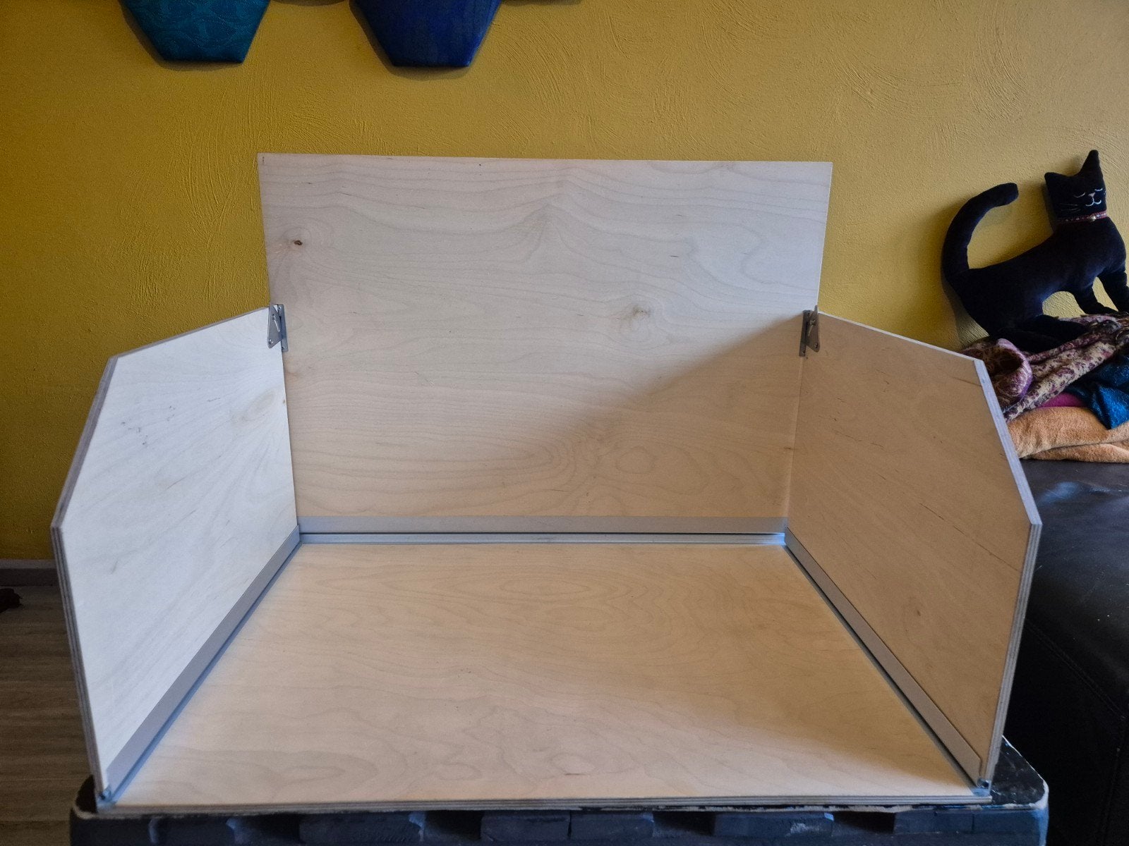 study buddy hout / concentratie scherm, Ophalen, Gebruikt