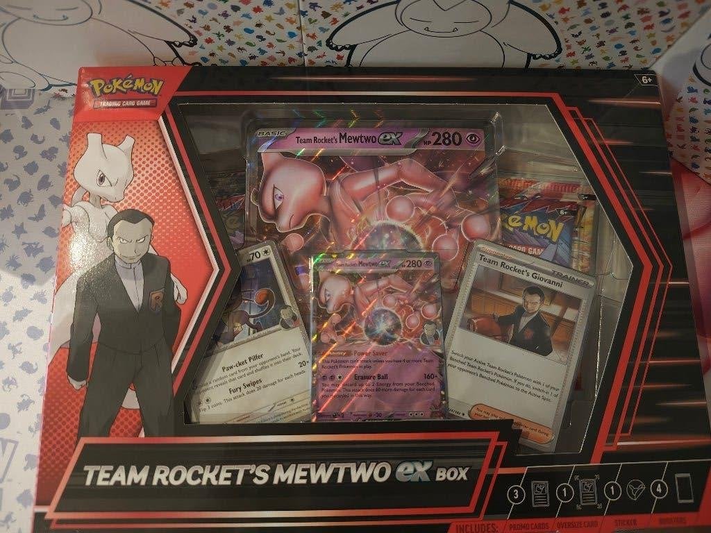 Pokemon Kaarten : Team Rocket’s Mewtwo ex Box, Verzenden, Nieuw, Overige typen