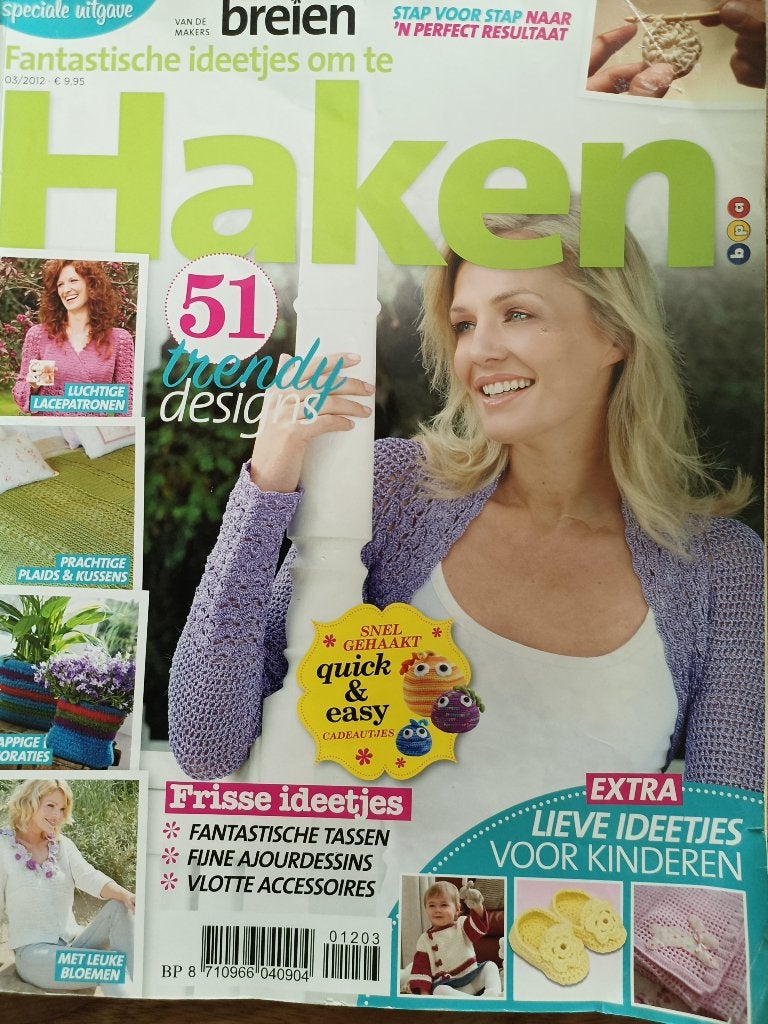 Haken: Fantastische ideetjes om te haken (2012), Ophalen of Verzenden, Simply Haken, Gelezen, Breien en Haken