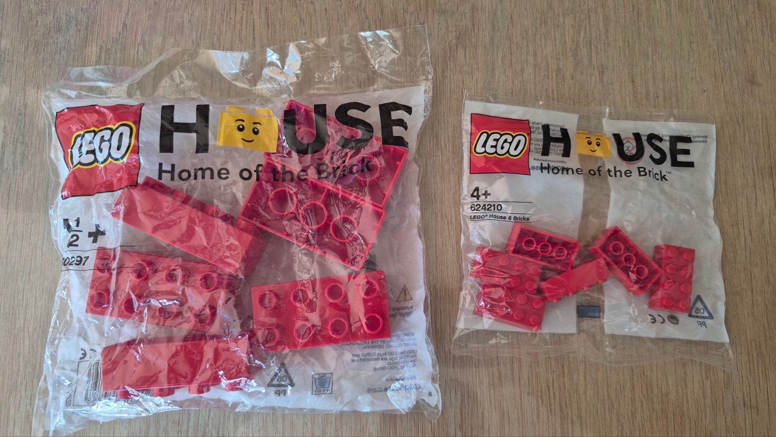 LEGO House Home of the Brick rode bouwstenen, Ophalen of Verzenden, Nieuw