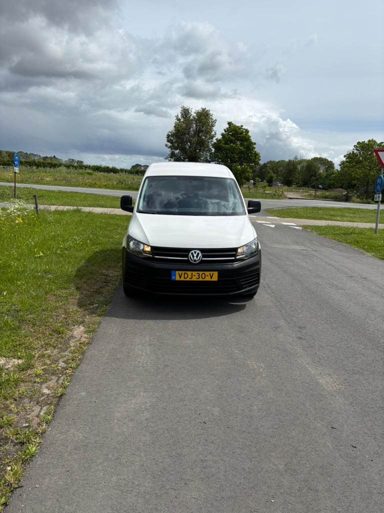 Volkswagen Caddy 2.0 TDI BMT L1h1 75pk 2019 Wit, Auto's, Voorwielaandrijving, 74 pk, Euro 6, 4 cilinders