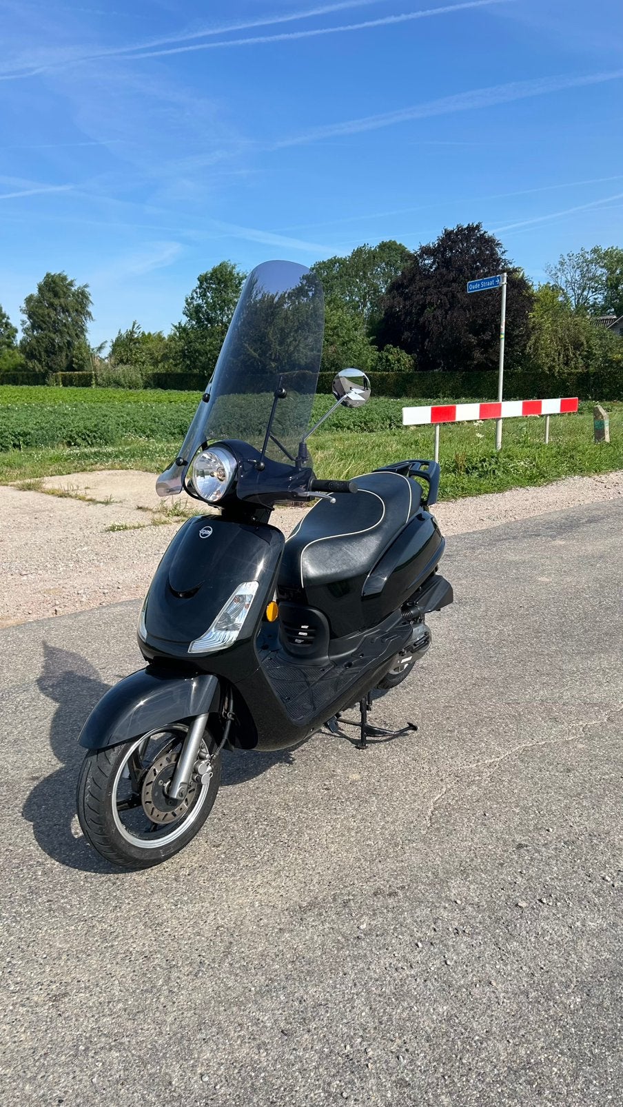 Sym fiddle 2 50s - 6300km - gele plaat, Fietsen en Brommers, Ophalen, Maximaal 45 km/u, Zo goed als nieuw, Benzine