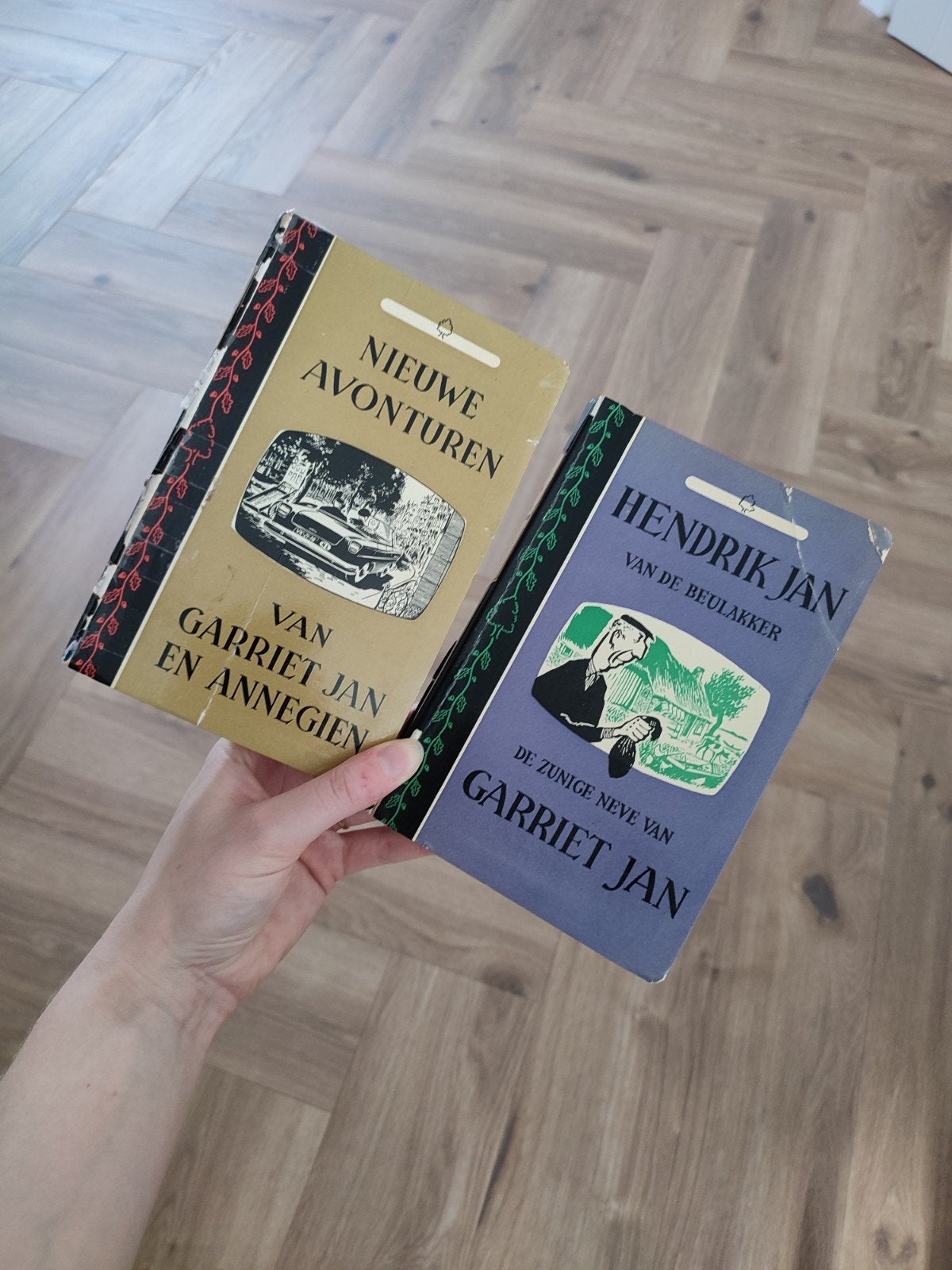 2x Garriet Jan boeken: Nieuwe Avonturen & Hendrik Jan, Ophalen of Verzenden, Gelezen