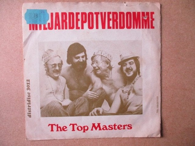 s0582 top masters - miljardepotverdomme, Ophalen, Gebruikt, 7 inch, Overige genres