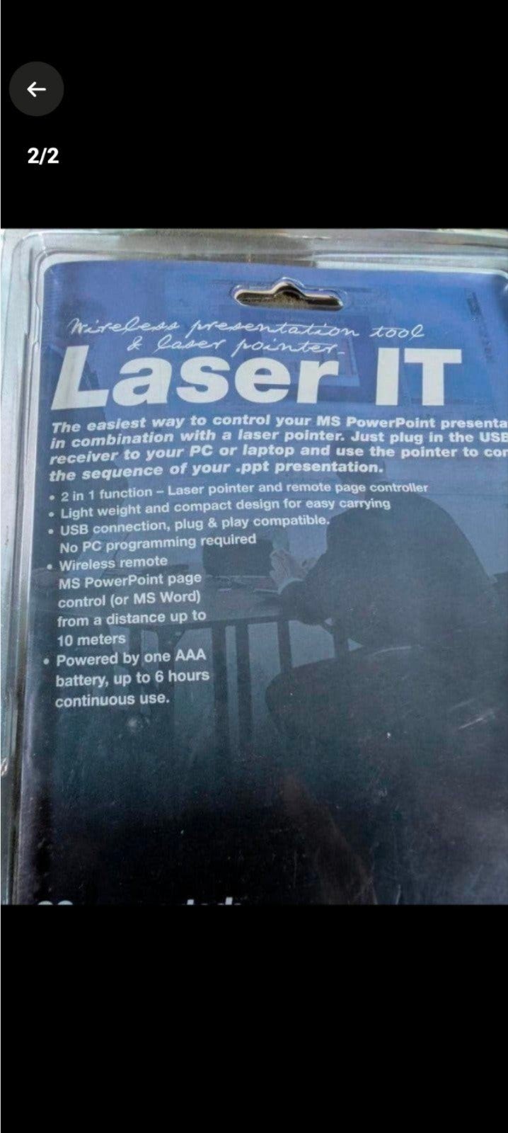 VINTAGE LASER IT NIEUW IN VERPAKKING, Ophalen of Verzenden, Nieuw