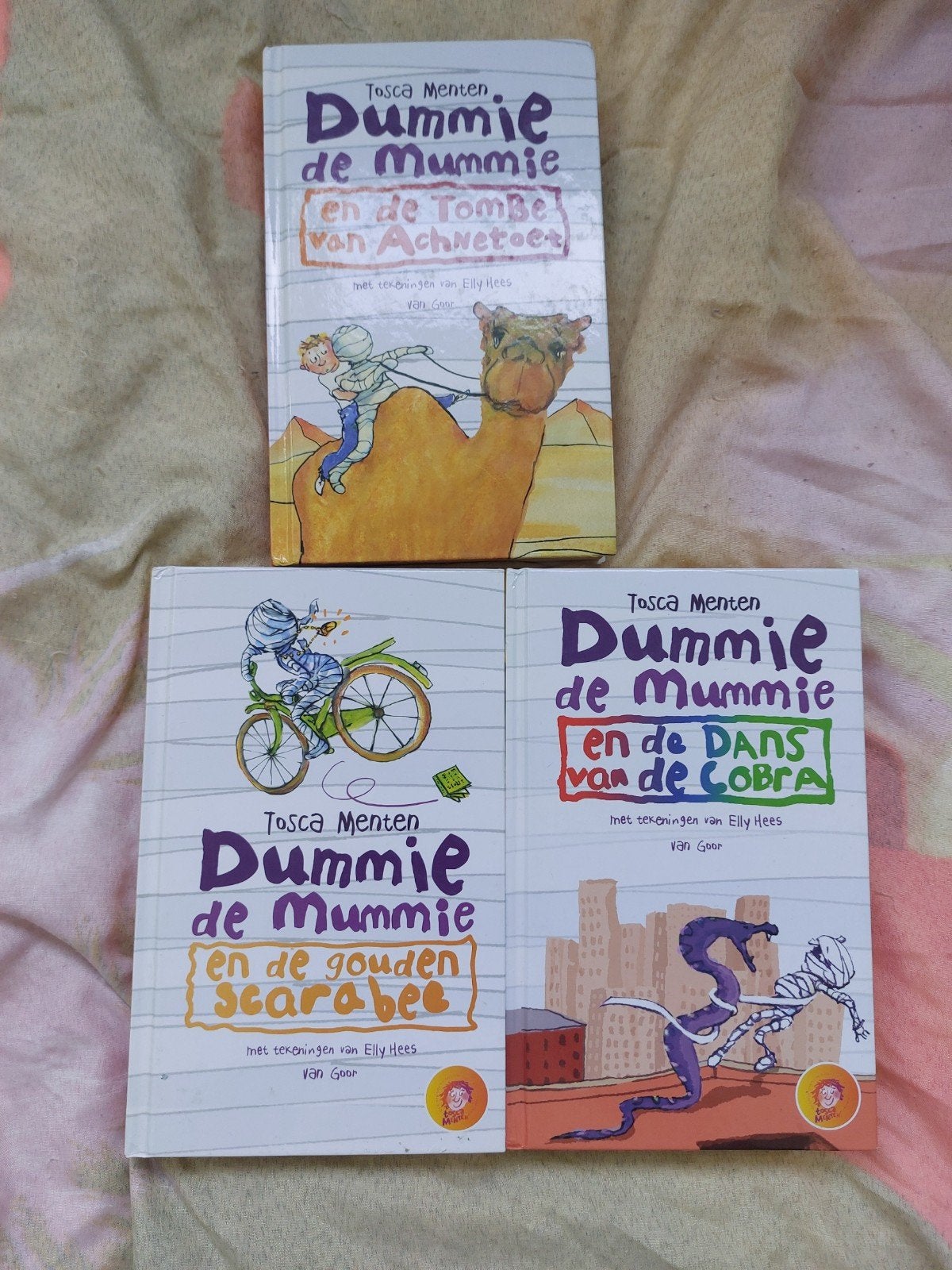 Dummie de Mummie boeken - Tosca Menten (3 stuks), Ophalen
