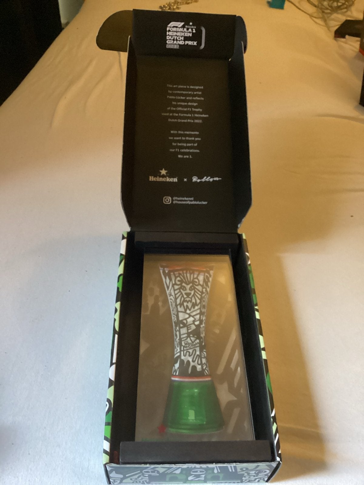 F1 Heineken Dutch Grand Prix Trofee Replica, Ophalen of Verzenden, Nieuw
