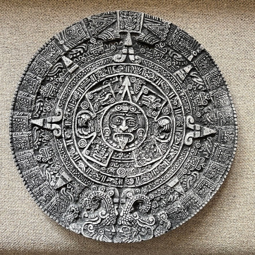 Keramiek Maya kalender, Antiek en Kunst, Ophalen of Verzenden