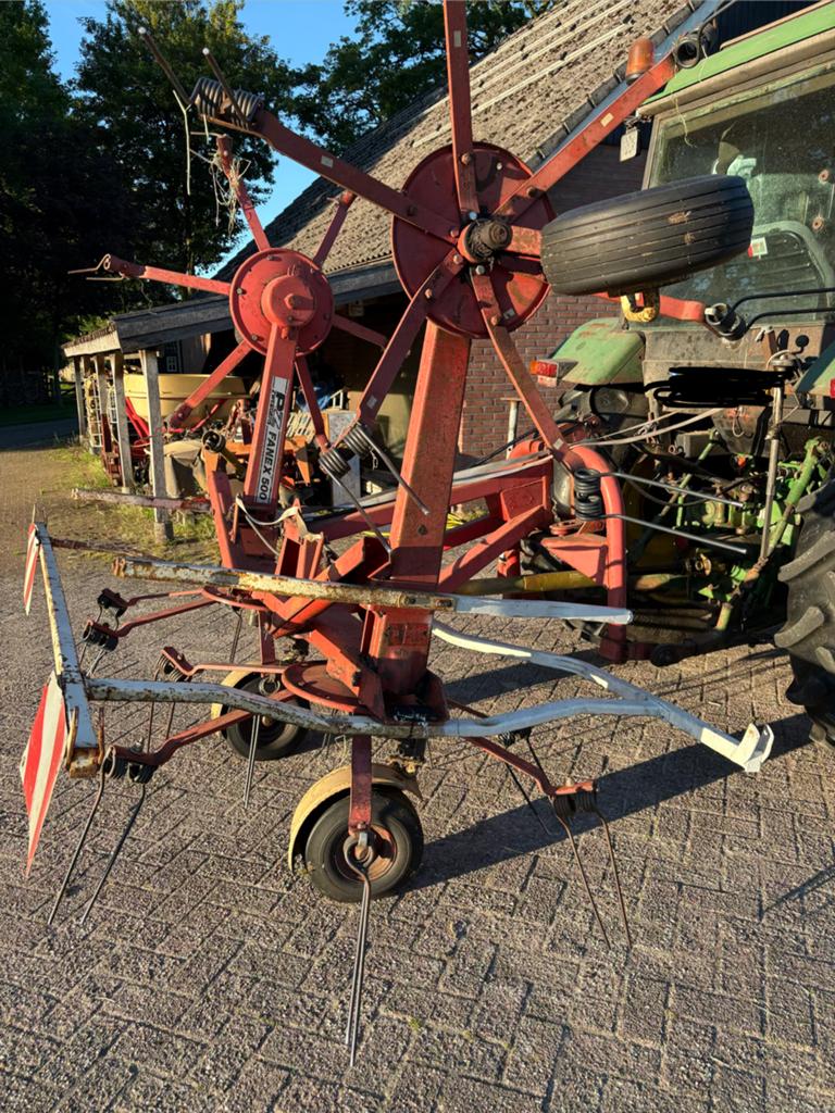 Hooischudder fanex 500, Ophalen, Weidebouw