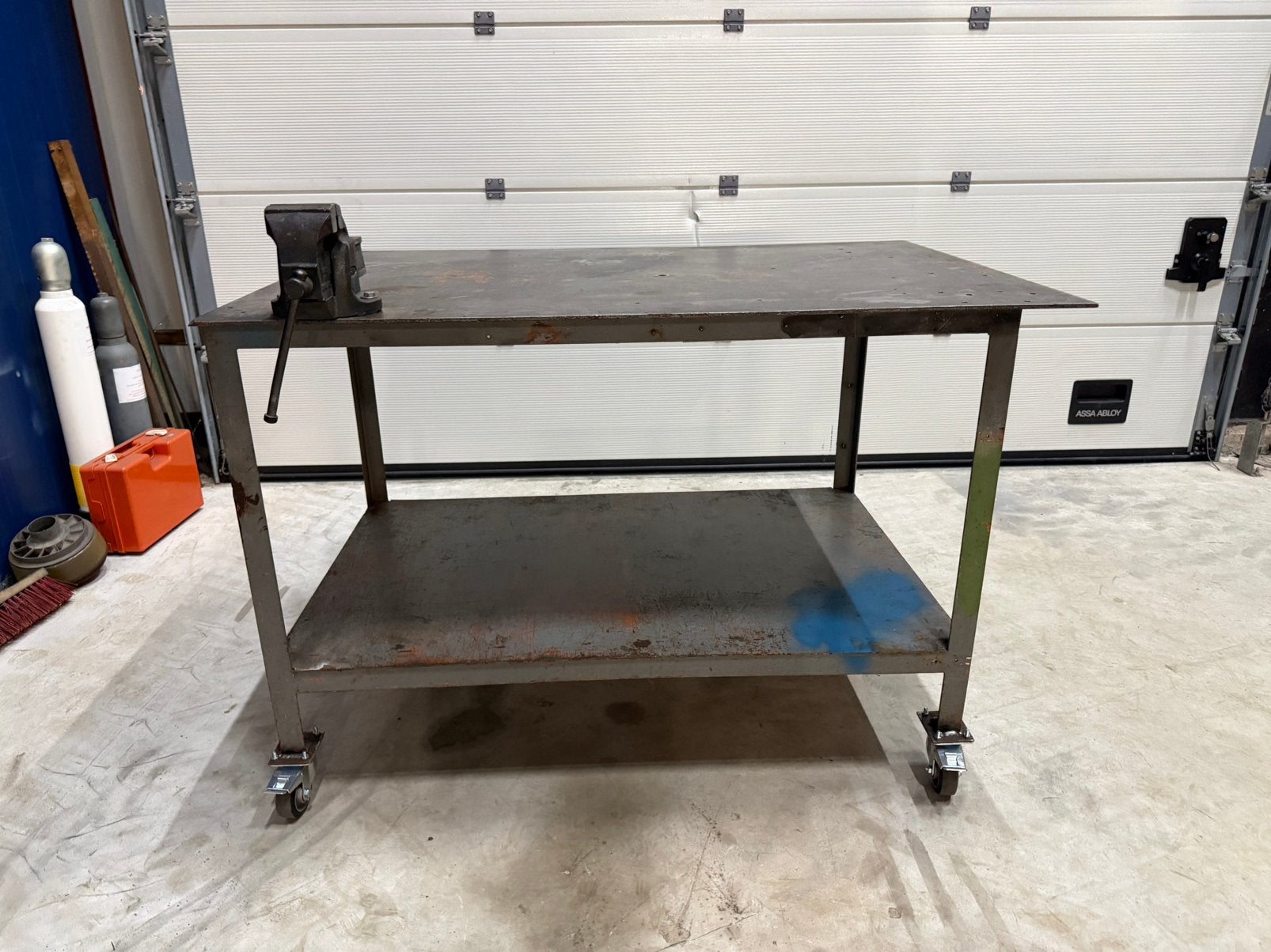 Zware lastafel en werkbank