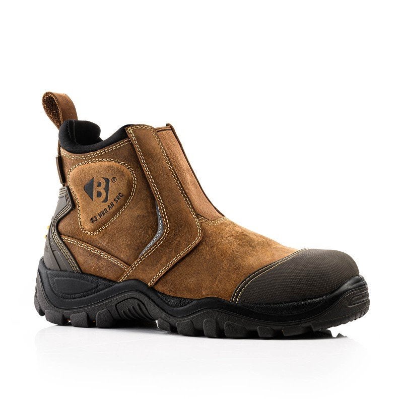BuckBootz BSH014BR S3 Waterdichte Instap Werkschoenen Bruin, Werkschoenendeal, Buckbootz, Nieuw, Ophalen of Verzenden