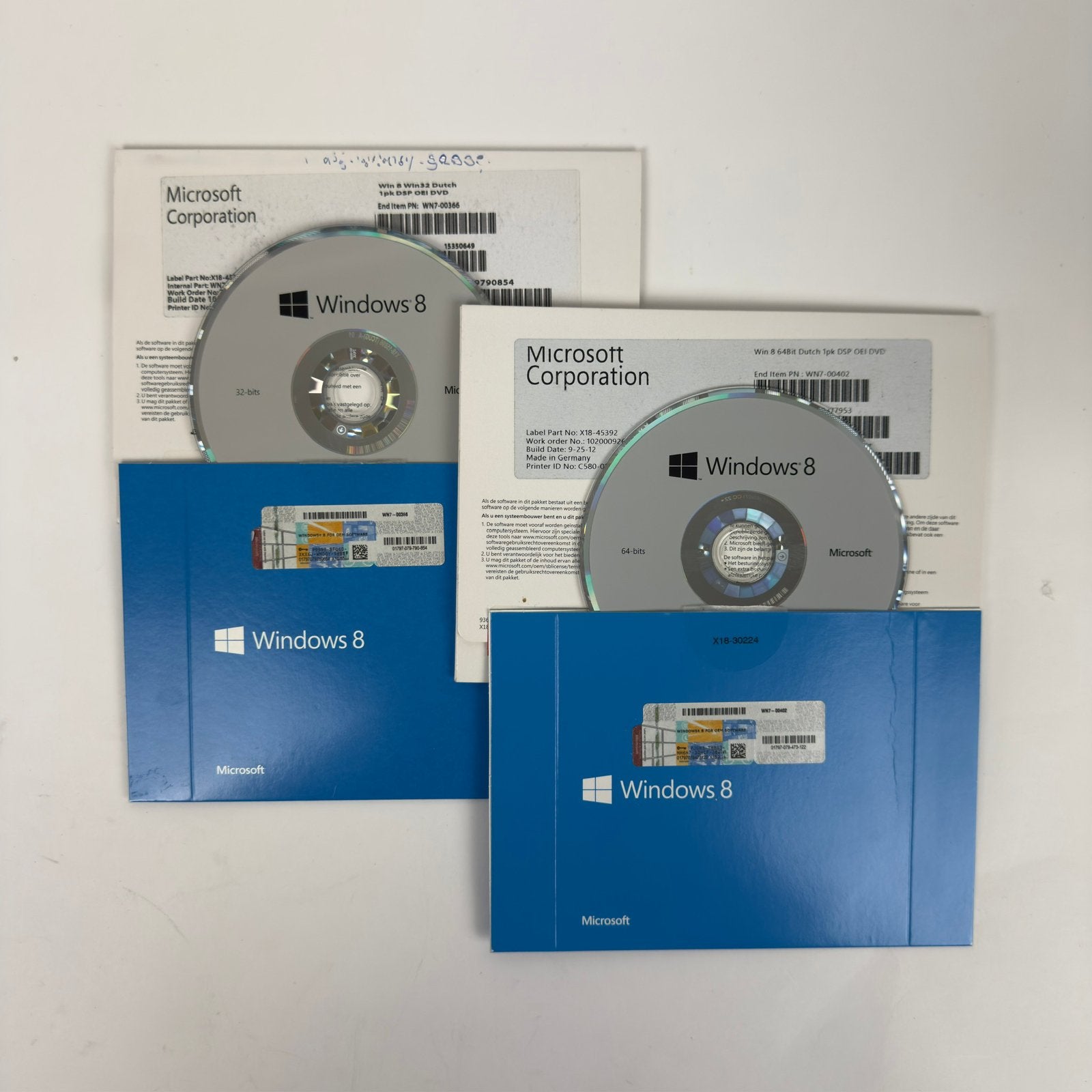 Microsoft Windows 8 OEM DVD 32/64-bit Nederlands, Computers en Software, Besturingssoftware, Ophalen of Verzenden, Gebruikt, Windows