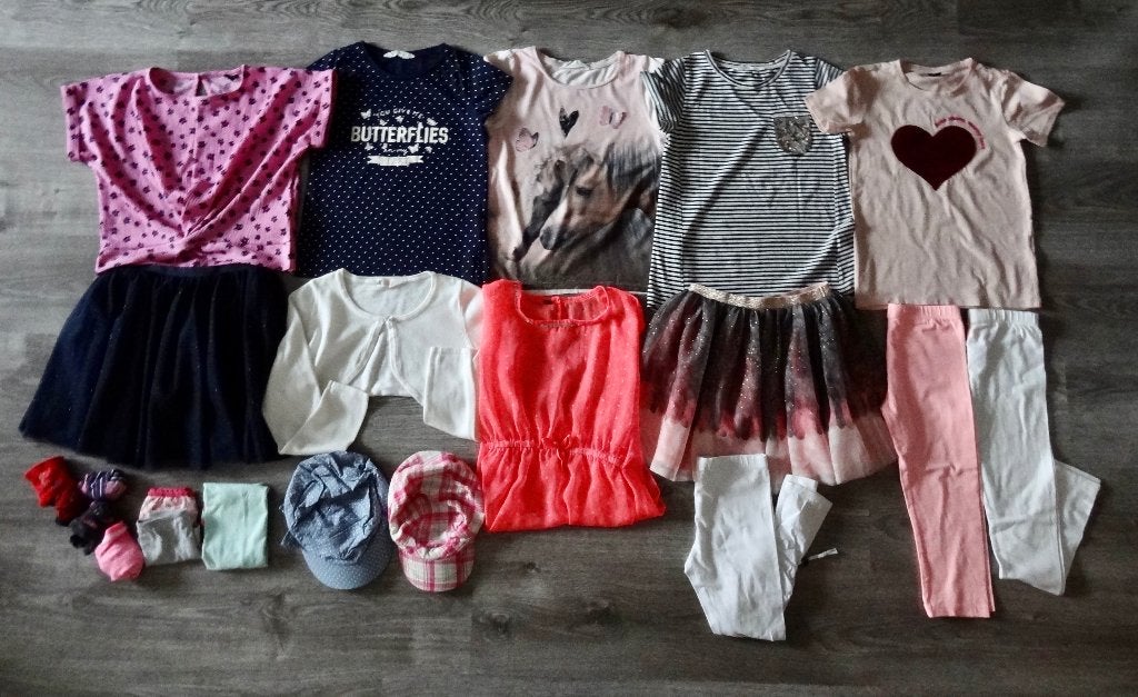 Pakket meisjes zomer kleding maat 134 140, Ophalen of Verzenden, Zo goed als nieuw, Meisje, Setje