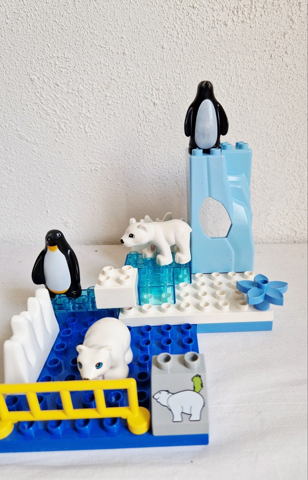 Duplo dierentuin dieren pooldieren ijsbeer pinquin, Ophalen of Verzenden, Gebruikt, Duplo