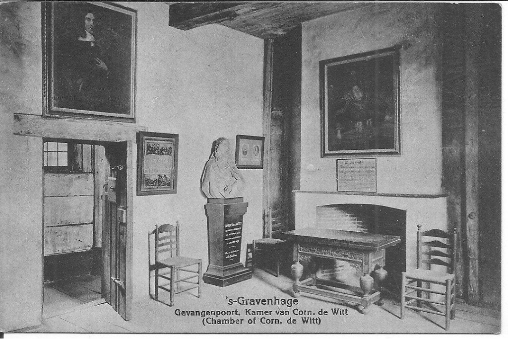 's Gravenhage gevangenenpoort Kamer  Corn. de Wit., Ophalen of Verzenden, 1920 tot 1940, Ongelopen, Zuid-Holland