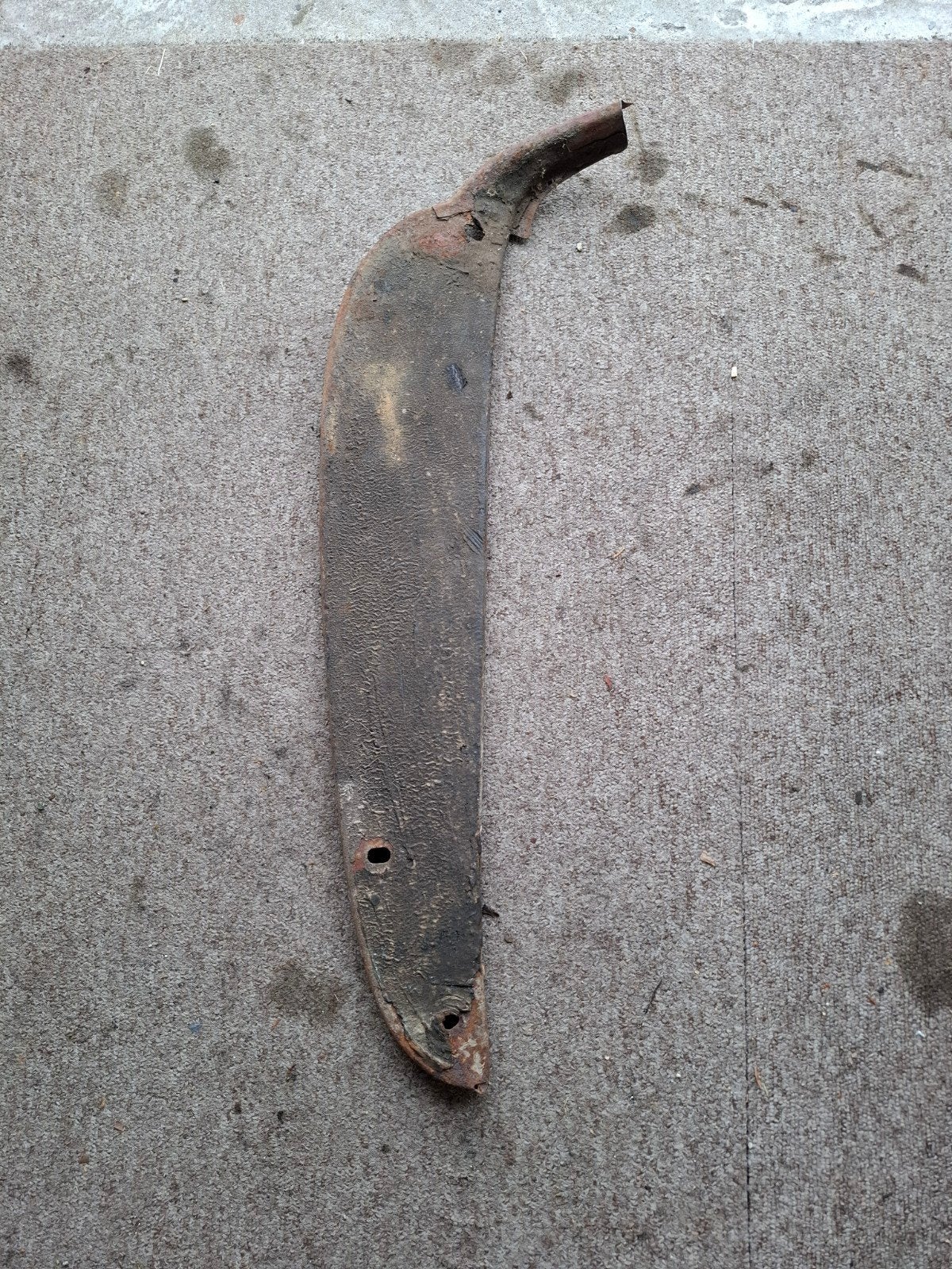 Karmann Ghia binnenzijde spatbord links, Gebruikt, Volkswagen, Links, Ophalen of Verzenden
