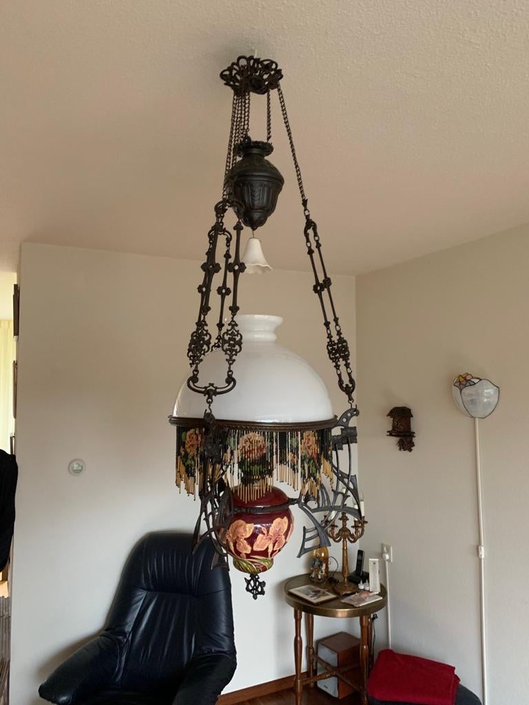 2 stuks oude olie lampen, Ophalen