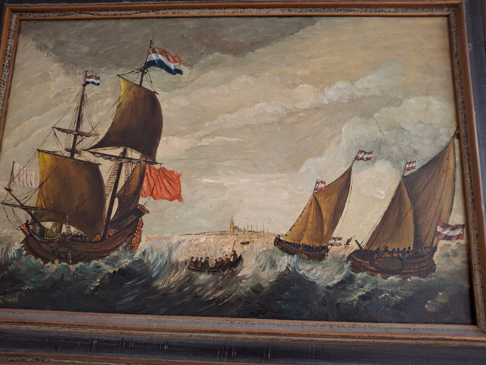 Mooi schilderij, Ophalen of Verzenden