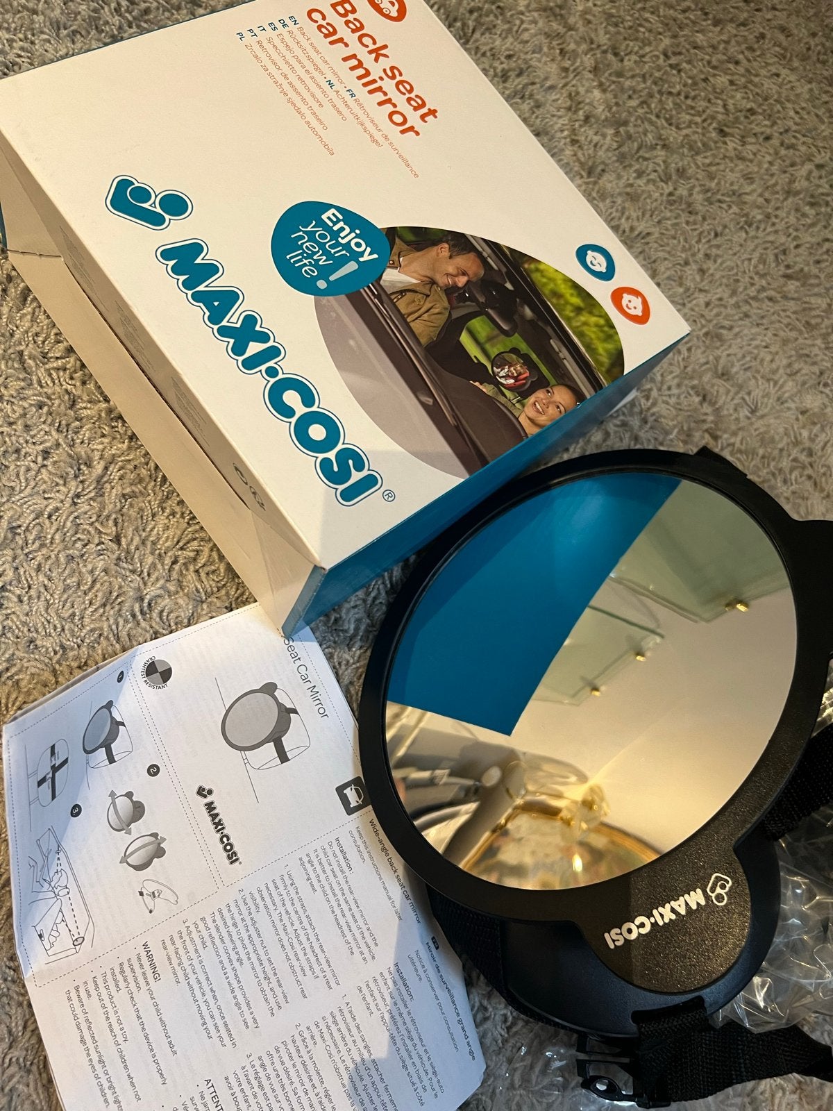 Maxi-Cosi Achterbank Autospiegel - Nieuw in doos, Kinderen en Baby's, Autostoeltjes, Ophalen, Nieuw, Maxi-Cosi