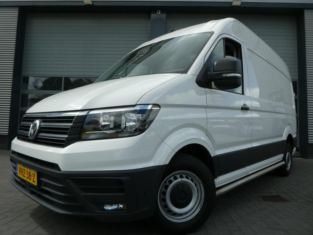 Volkswagen Crafter 35 2.0 TDI L3H3 (L2H2) Airco, Camera, Tre, Auto's, Bestelauto's, Stof, Gebruikt, 4 cilinders, Volkswagen