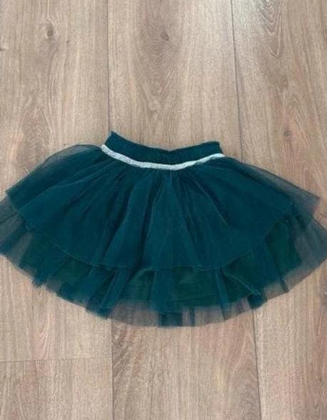 Groene rok Nik & Nik maat 116 met glitterstrook, Ophalen of Verzenden, Zo goed als nieuw