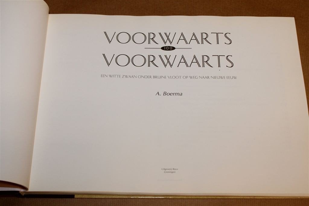 Voorwaarts 100 — Koftjalk Geschiedenis & Restauratie, Gebruikt, -, -, Ophalen of Verzenden