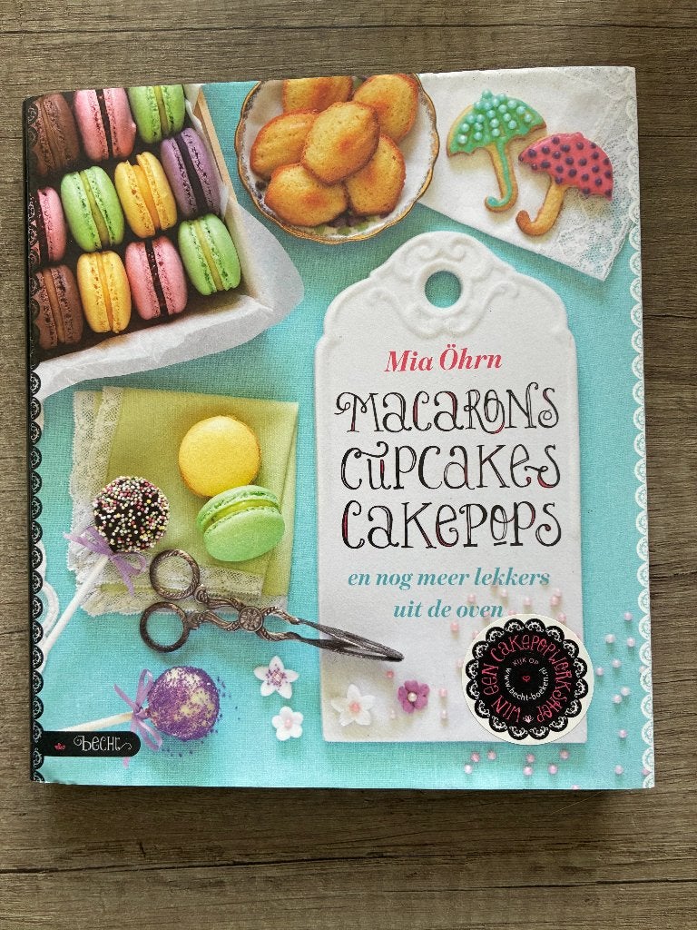Mia Ohrn - Macarons cupcakes cakepops, Boeken, Ophalen of Verzenden, Nieuw, Mia Ohrn