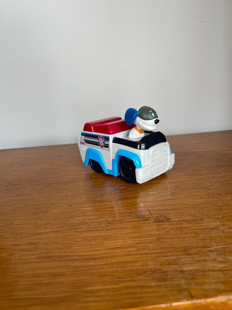 PAW Patrol Robo Dog Robot Car – speelgoedauto, Ophalen, Gebruikt