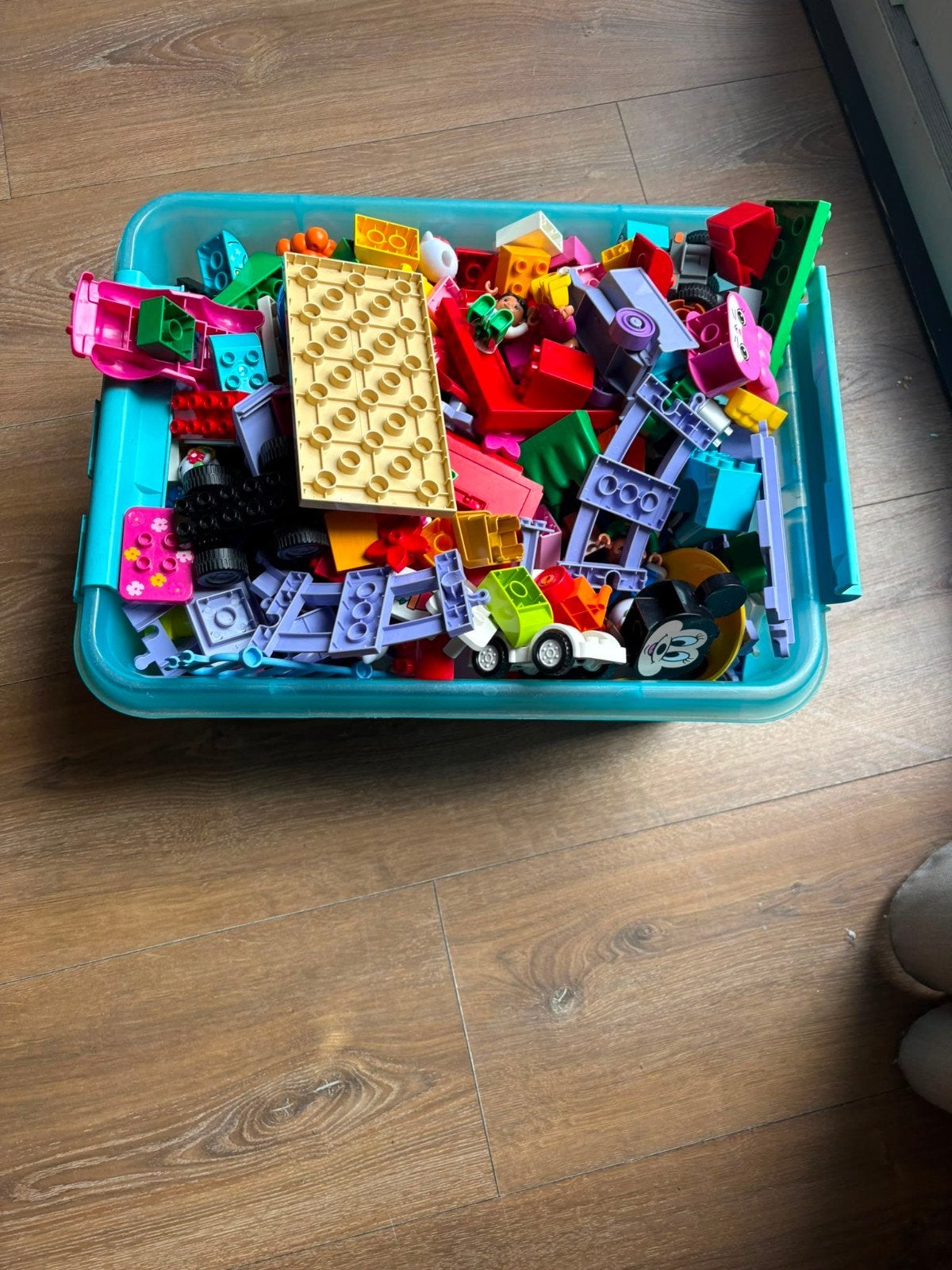 Grote bak Duplo - Zolderopruiming, Gebruikt, Inclusief extra onderdelen, Ophalen of Verzenden, Duplo