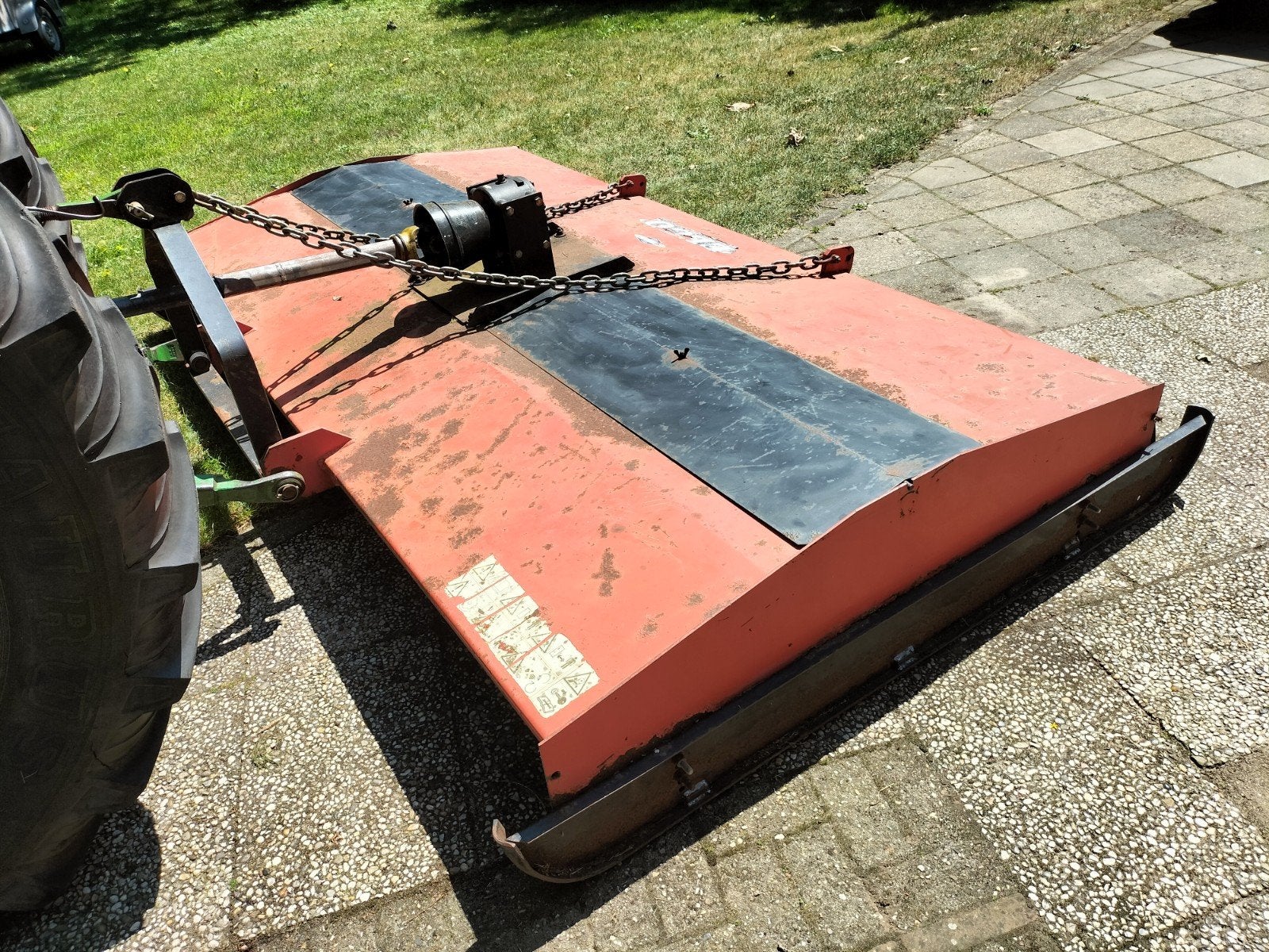 Pz Schudder weidebloter ploeg grondbak mestverspreider, Ophalen, Fruitteelt, Grondbewerking