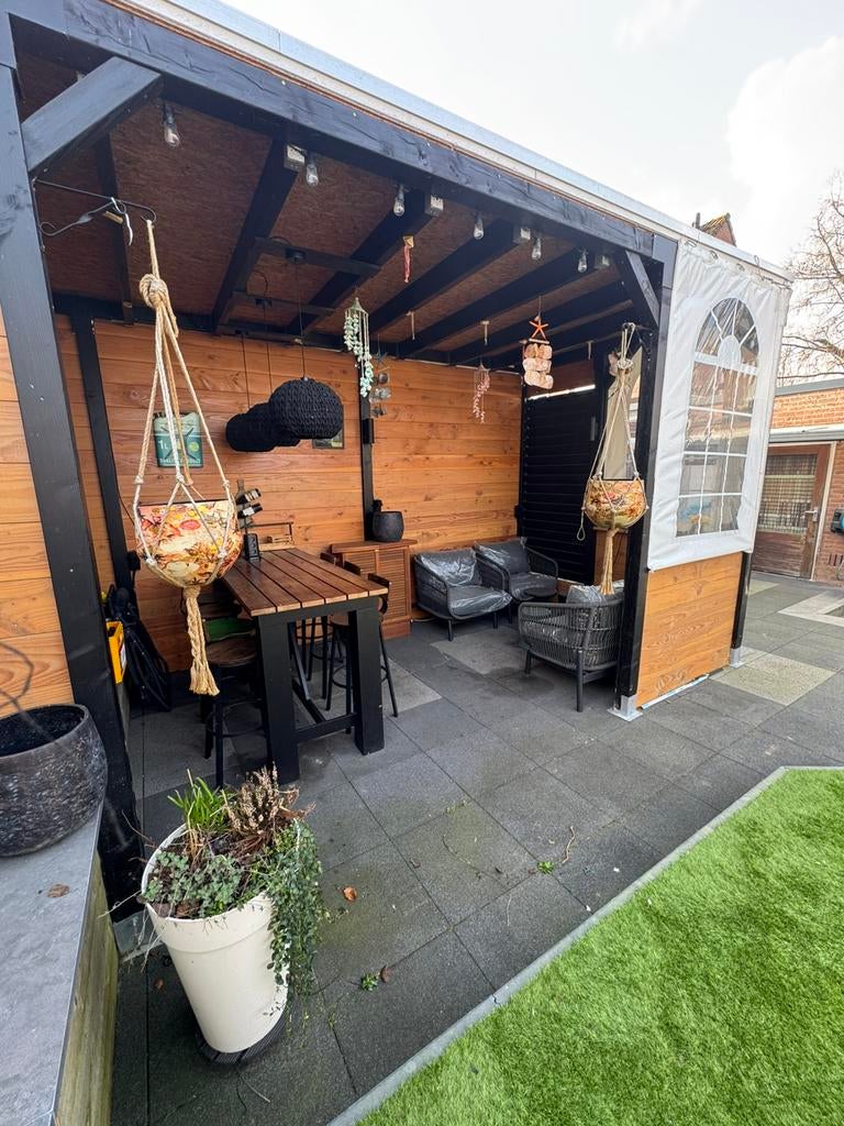 Tuinhuis of afdak, Tuin en Terras, Overkappingen, Ophalen of Verzenden, Zo goed als nieuw