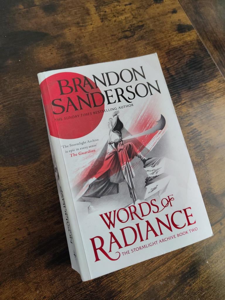 Words of Radiance - Brandon Sanderson (Engels), Ophalen of Verzenden, Gelezen, Brandon Sanderson
