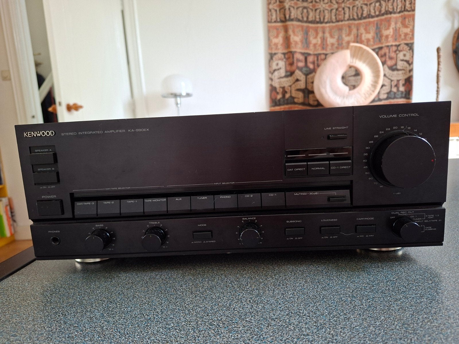 Kenwood KA-990EX Stereo Geïntegreerde Versterker, Audio, Tv en Foto, Versterkers en Receivers, Kenwood Corporation, 120 watt of meer