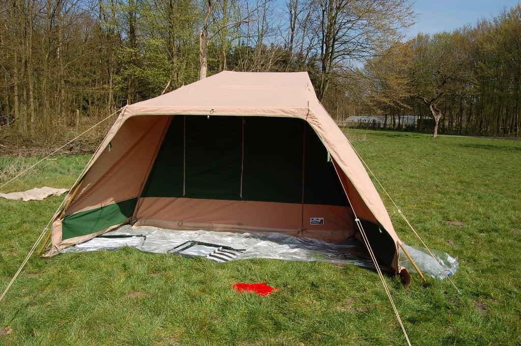 Vrijbuiter tent, Caravans en Kamperen, Tenten, Ophalen, Gebruikt, Tot en met 6