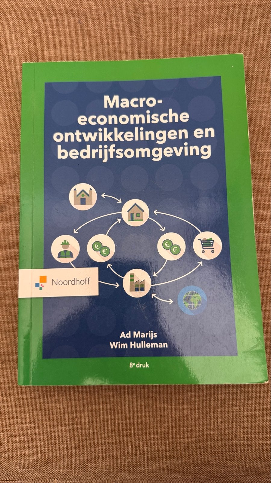 Macro-economische ontwikkelingen en bedrijfsomgeving, Boeken, Studieboeken en Cursussen, Zo goed als nieuw, HBO, Gamma, Ophalen