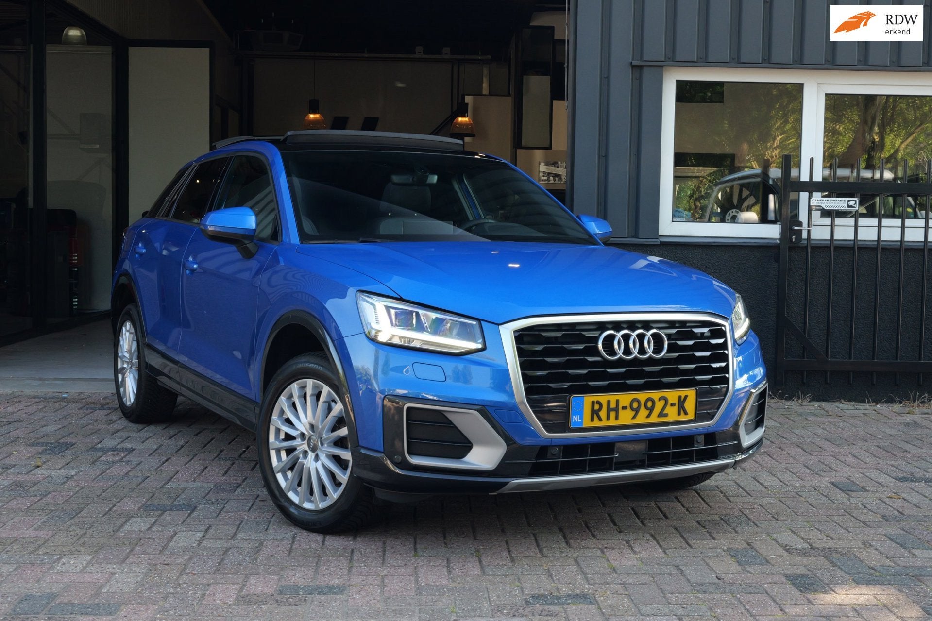 Audi Q2 1.4 TFSI CoD|Origineel NL| Panorama,|DSG|Side-assist, Auto's, Audi, Stof, Gebruikt, 4 cilinders, 150 pk