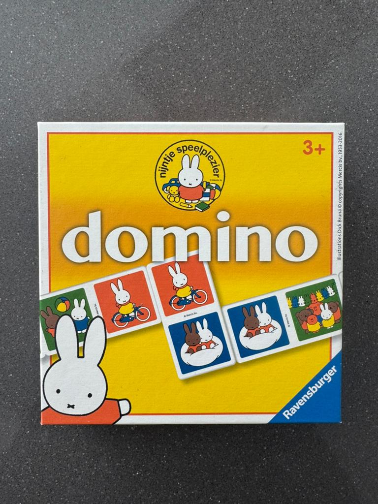 Nijntje Domino Spel van Ravensburger, Kinderen en Baby's, Speelgoed | Educatief en Creatief, Ophalen of Verzenden, Zo goed als nieuw